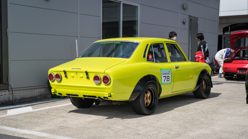 Undoubtedly the loudest car at the track day